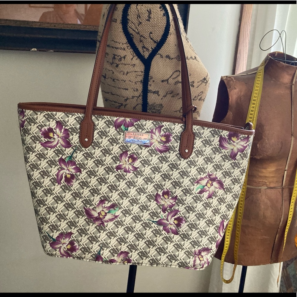 Ralph Lauren Floral Handbag
